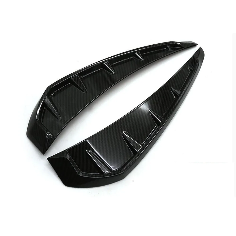 Carbon fiber CAPQX для HONDA CIVIC- имитирует боковой выход воздуха боковой сигнал поворота Декоративная полоса - Цвет: Carbon fiber
