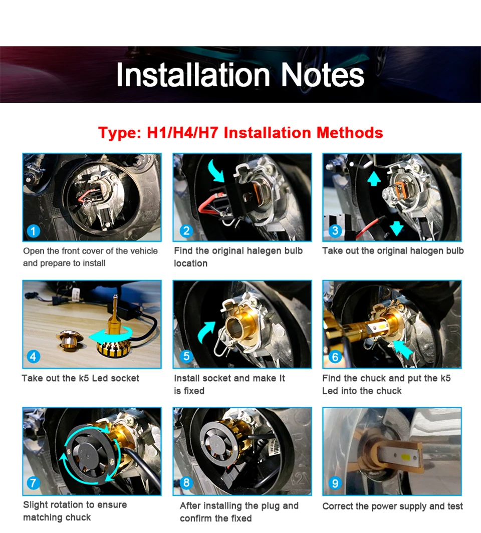 Автомобильные фары H7 светодиодный лампы H4 HB3 HB4 9005 9006 H1 50 Вт 10000lm Canbus Светодиодная Лампочка 6000 К фары H11 противотуманных фар авто-Стайлинг 12V 24V
