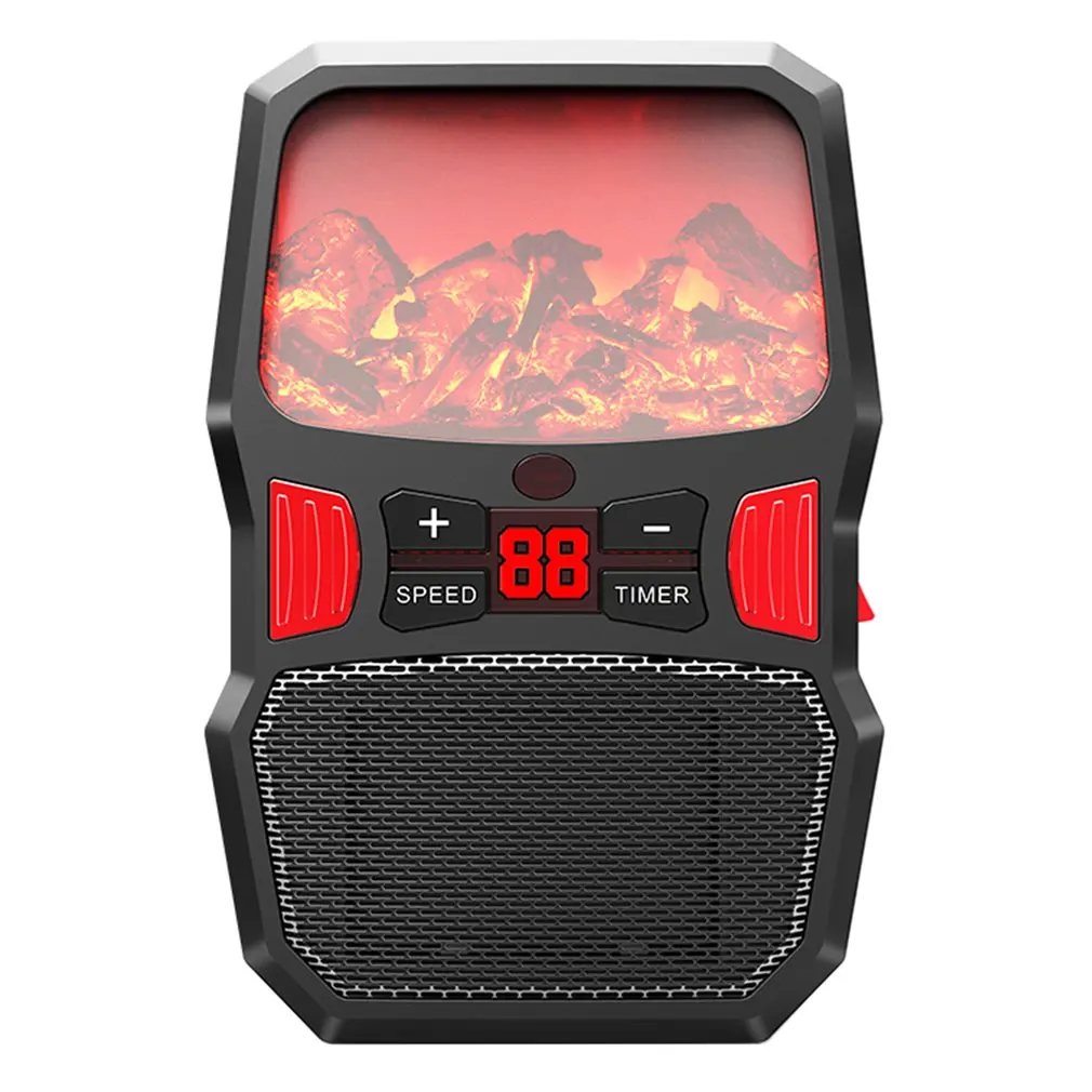 

Handy Mini Fast Heater Durable Personal Electric Heater Air Radiator Warmer Fan Heater For Office Home Room Flame Heater