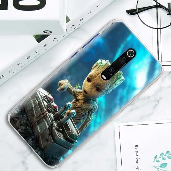 H11 Стражи Галактики Чехлы Marvel чехол для Xiaomi A1 A2 Lite A3 CC9 CC9E 9 Pro 8 Lite 5X 6X Play Poco F1 жесткий чехол для телефона - Цвет: H11