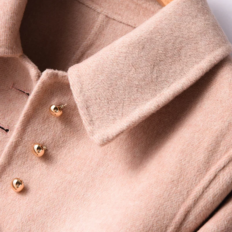 Kopen Winterjas Vrouwen 2019 Herfst Winter Cassic Eenvoudige Wol Maxi Lange Jas Vrouwelijke Gewaad Bovenkleding Kasjmier Wol Jas Manteau Femme