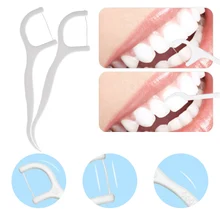 50 шт. новая одноразовая портативная зубная нить 7,5 см межзубная щетка для чистки зубов, зубочистки, палочка для гигиены полости рта, забота о здоровье