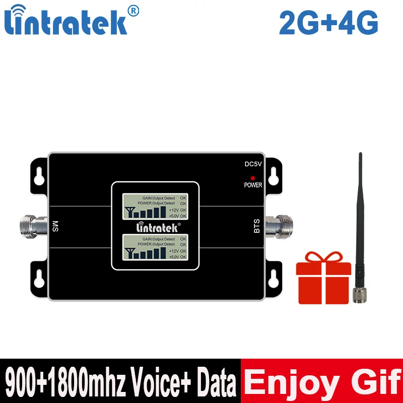 Lintratek 2G 4G GD 900 Cellular Amplifir GSM 1800