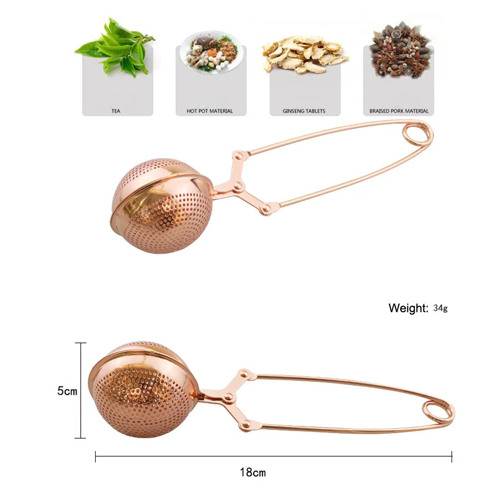 

Telescopic Metal Tea Bag Adjustable Reusable Tea Strainer Ball Stainless Steel Teapot Tea Infuser Filter Spice Tea Accessories