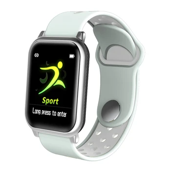 

Smart Watch F8S Heart Rate Monitor Women/Men Smart Watch Bracelet Band Blood Oxygen Fitness Tracker Sport Watch PK W34 D13 White