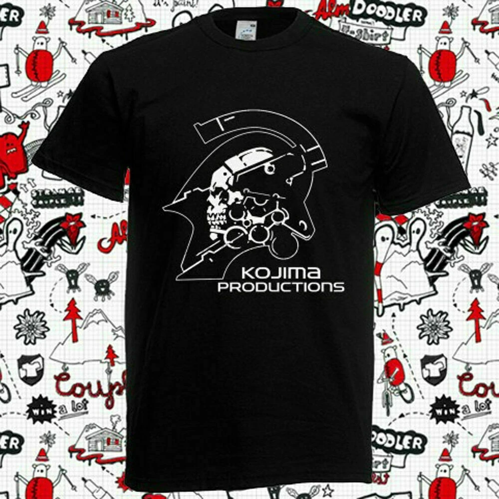 Ограниченная Neu! Metal gear Hideo Kojima products футболка S-5XL |