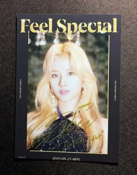 

hand signed TWICE SANA autographed photo FEEL SPECIAL 5*7 092019N1