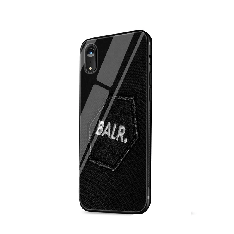 Стеклянный чехол для телефона для iPhone 6 6s 7 8 Plus X XR XS Max 5 S 5 SE Cover BALR