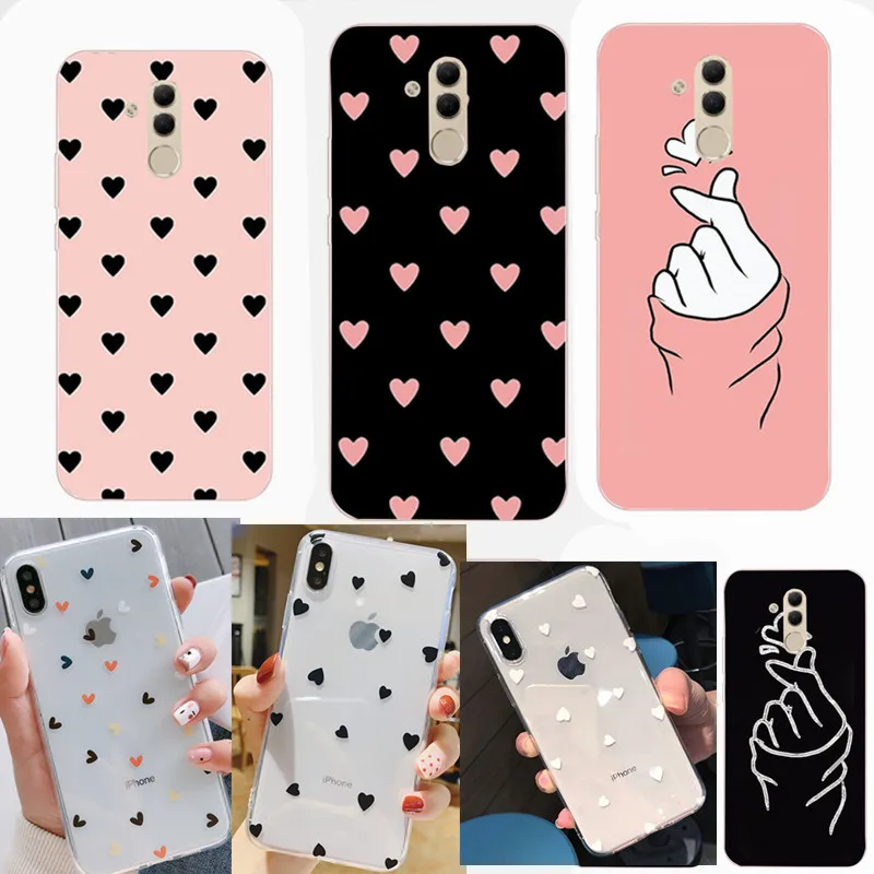 Case For Huawei Mate 20 Lite 6.3 inch Silicone Phone Cover Honor 10 P20 P30 Pro P40 E P Smart 2019 Coque | Мобильные телефоны и