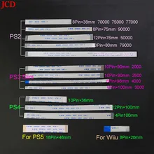 Power Reset Switch Ribbon flex Cable for PS2 30000 5W 90000 For PS3 slim 2000 for PS4 10pin 12pin 14pin Controller Repair Part