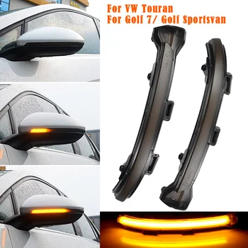 

LED Dynamic Turn Signal Light For Volkswagen VW Golf MK7 7 GTI R GTD 2013 2015 2016 2018 Flowing Water Blinker Flashing Light