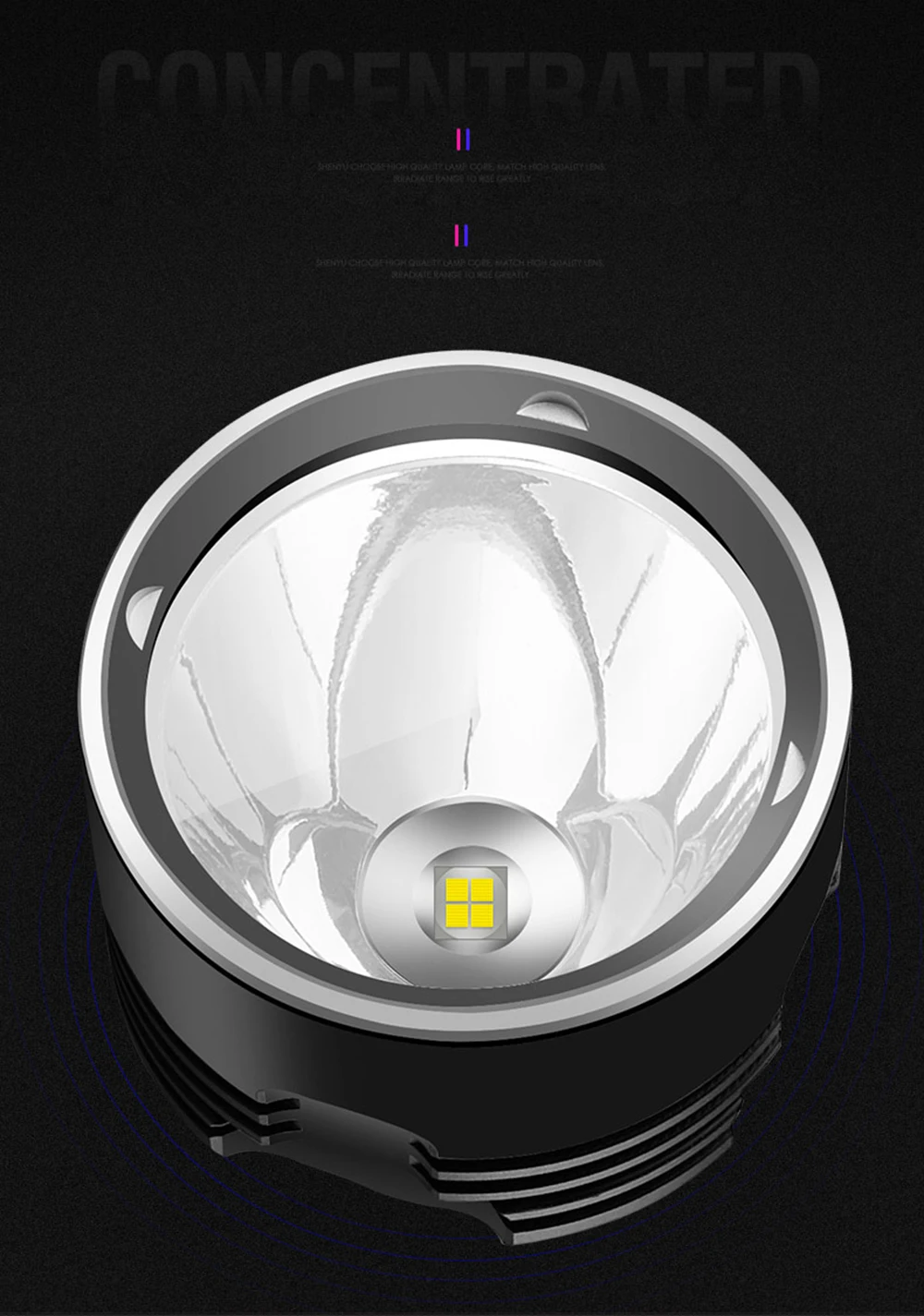 Ультра яркий светодиодный светильник-вспышка с лампой XHP70.2, 3 режима, светильник ing, водонепроницаемый светильник для кемпинга, питание от аккумулятора 26650