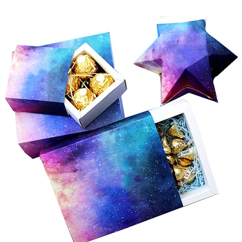 

Gold Present Gift bag/boxes with ribbon,wedding favor boxes,baby shower favor boxes,For Pajamas Clothes Books Packaging 10pcs