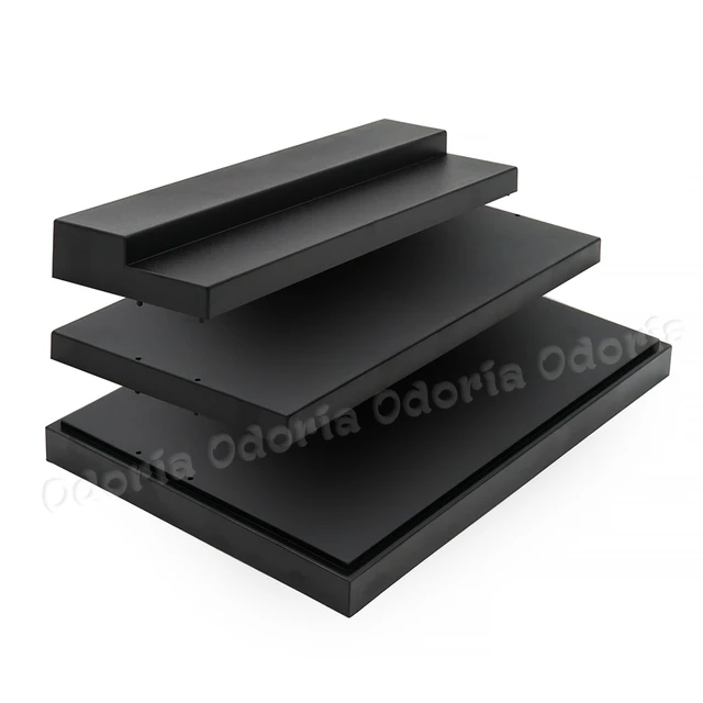 Odoria 1/2/3/4 Steps Acrylic Display Case Large Dustproof Clear Box Cabinet for 1/87 1/35 Action Figures Collectibles Model 3