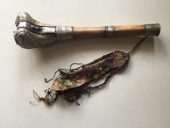 

Rare tibet old Copper Bronze ritual trumpet Buddhism of Tibet horn Free shipping