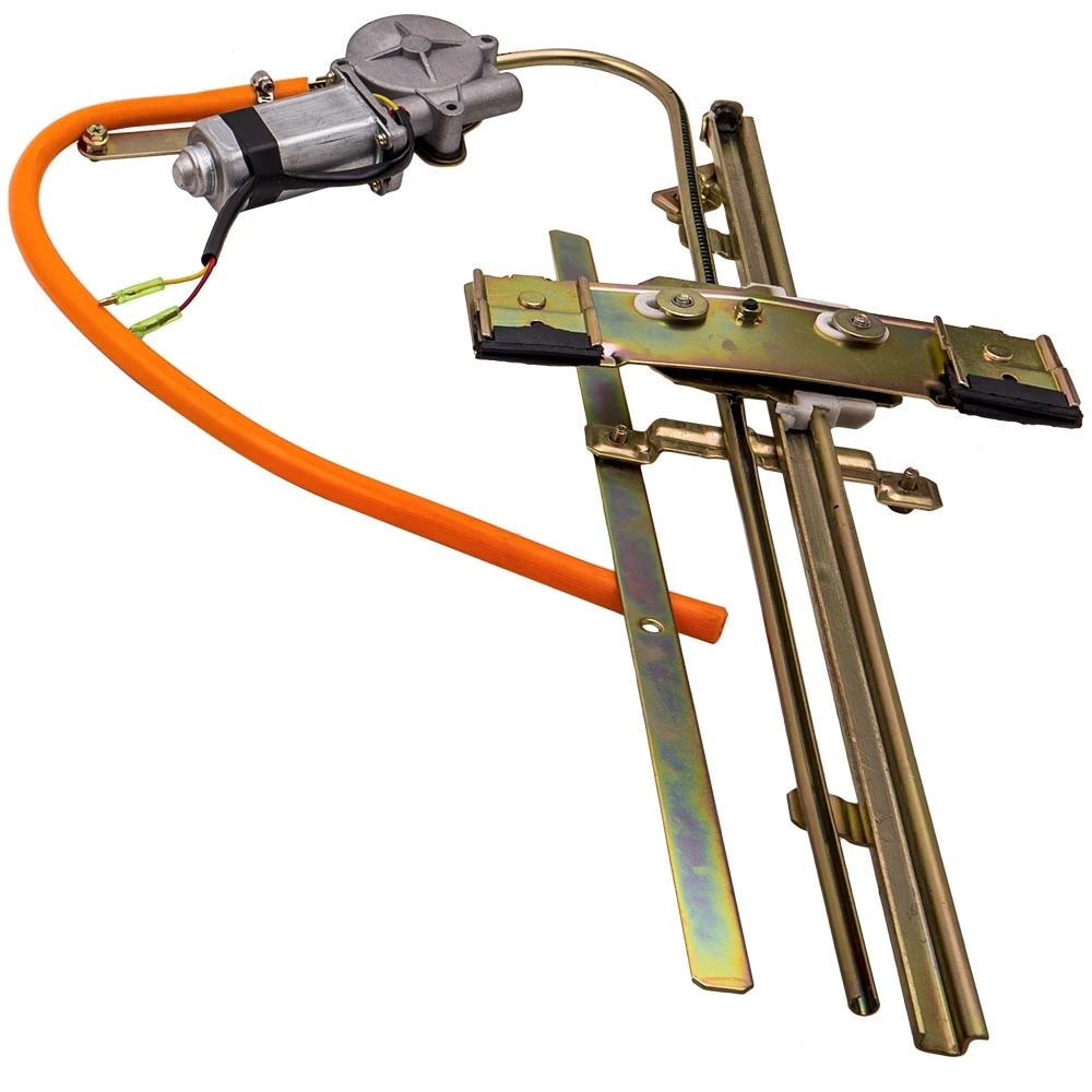 Vintage Car Street Hot Rat Rod Flat Glass Power Window Kit U Wire It 2