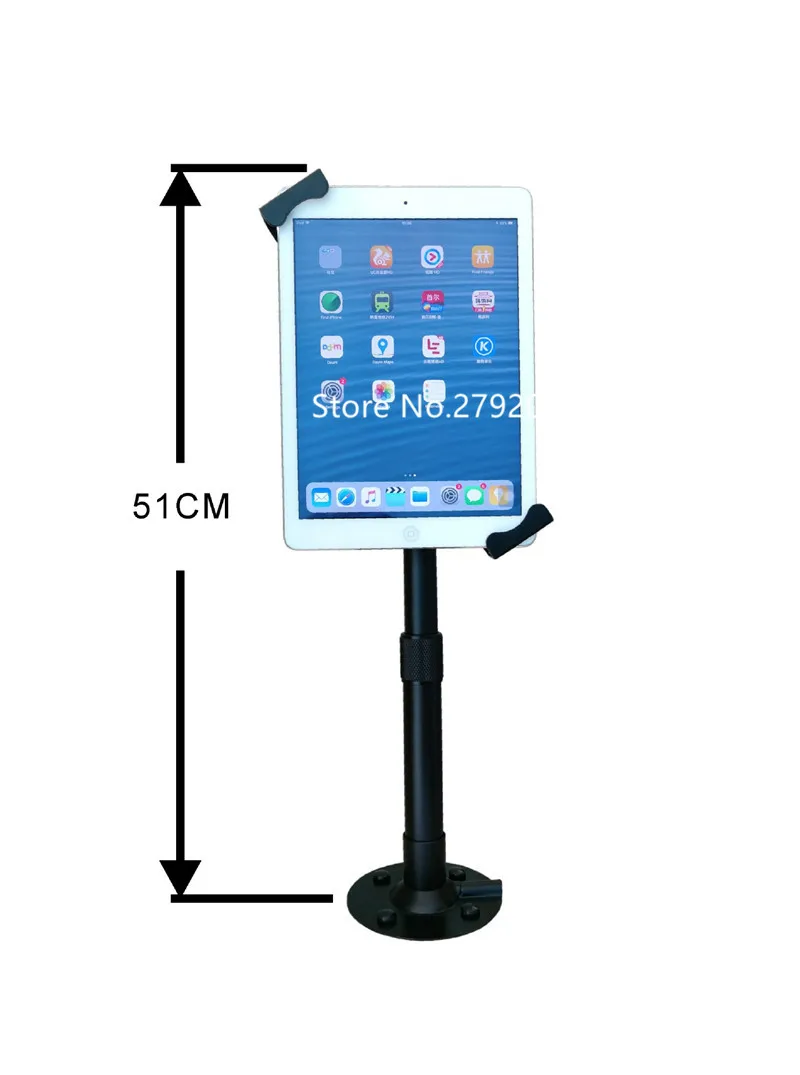 Металлическая безопасность android Подставка для планшета Поддержка samsung/Asus планшетного ПК для 7-1" планшета