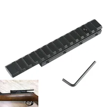 14 слотов ласточкин хвост рельс удлинитель адаптер конвертер 11 мм до 20 мм Вивер Пикатинни прицел база охота пистолет страйкбол