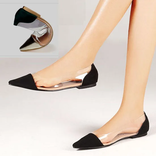 comfortable pointed flats