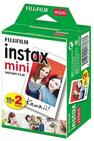 Фотокамера Instax Mini 9 цифровая детская видеокамера с фотобумагой моментальной печати 20-100 листов Fujifilm Instax photo Kameras - Цвет: 20sheets Paper