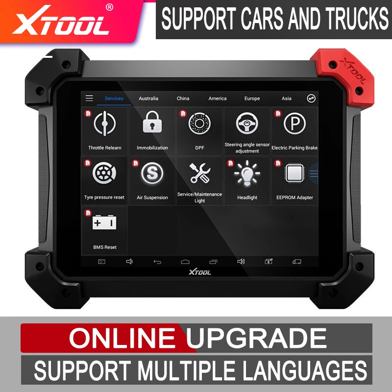 Сверхмощный диагностический инструмент XTOOL PS90 PRO для автомобилей и грузовиков