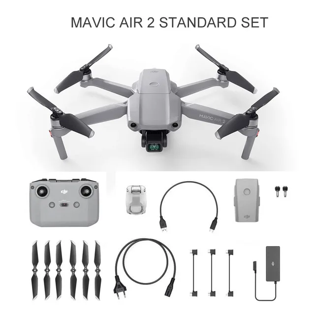 In Stock DJI Mavic Air 2 /Mavic Air 2 fly more combo drone with 4k 