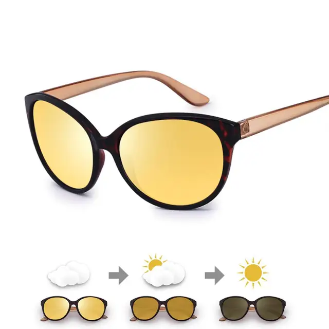 Cat Eye Anti Glare Night Driving Glasses Women Polarized Driving Glasses