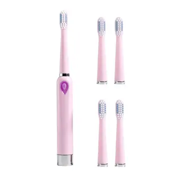

New Electric Toothbrush Adult Household Intelligent Ultrasonic Waterproof Soft Fur Toothbrush Waterproof