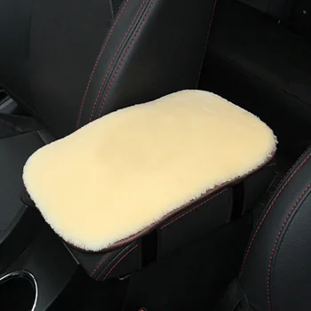

Universal Console Soft Mat Plush Seat Cover Car Armrest Pad Protection Anti Scratch Auto Interior Styling Cushion Center Box