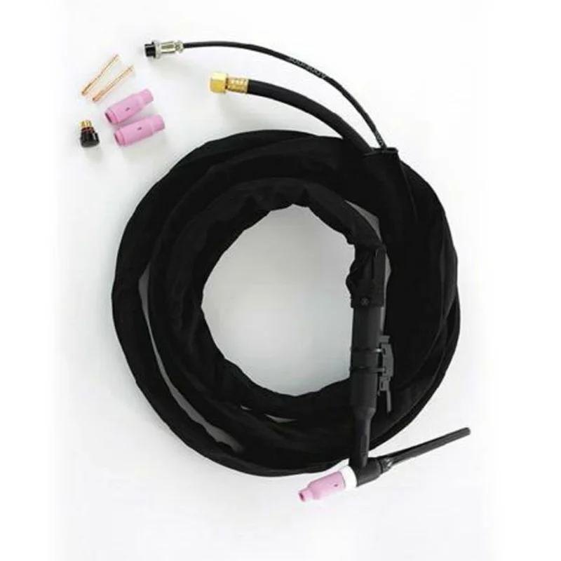 

1 Set 3 Meter TIG Torch Kit Metalworking Equipment Gas Lens Air-Cooled Flexible Set WP-17 Torch Parts Accessory