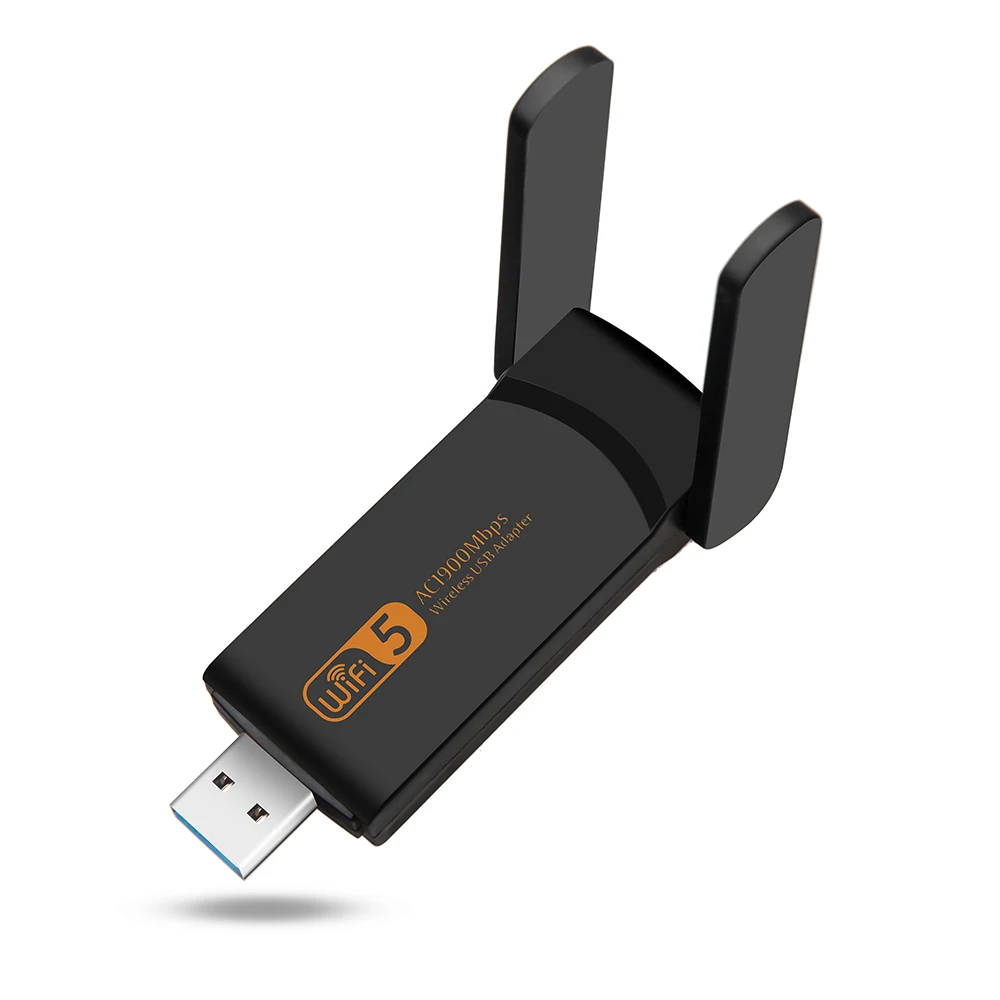 KEBIDU двухдиапазонный 1900 Мбит/с usb wifi адаптер 802.11ac/b/g/n 2,4 ГГц+ 5,8 ГГц Wi-Fi ключ компьютер AC сетевая карта USB 3,0 антенна