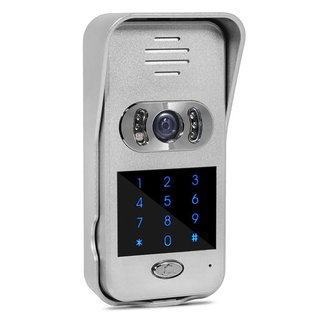 

TL-WF02 WIFI Wireless Doorbell 6 LED IR Video Door Phone Doorbell Intercom System Digital Camera Security Monitor Waterproof
