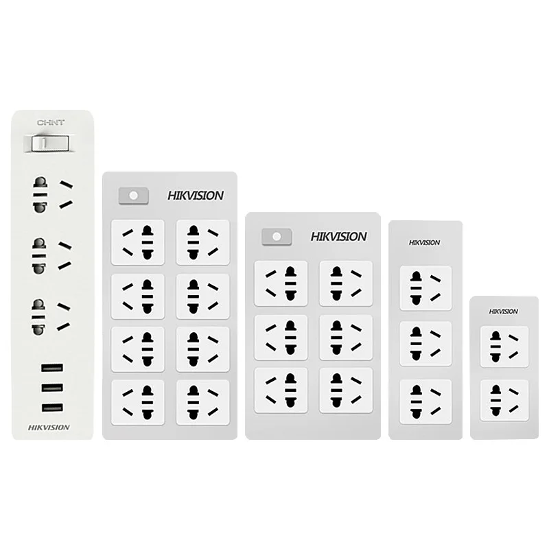 

Hikvision Origional Product New Products DS-XP Series Multi-functional Power Supply Patch Board Socket Outlet Strips Stable Safe
