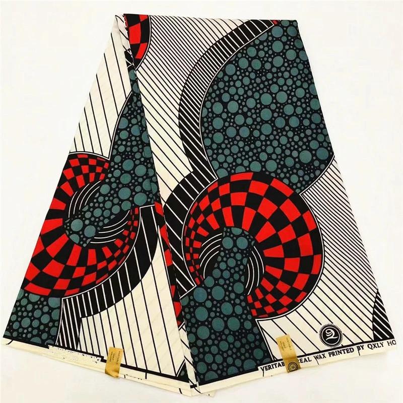 Полиэстер африканская ткань с принтом для платья Анкара африканская восковая ткань tissus африканская ткань