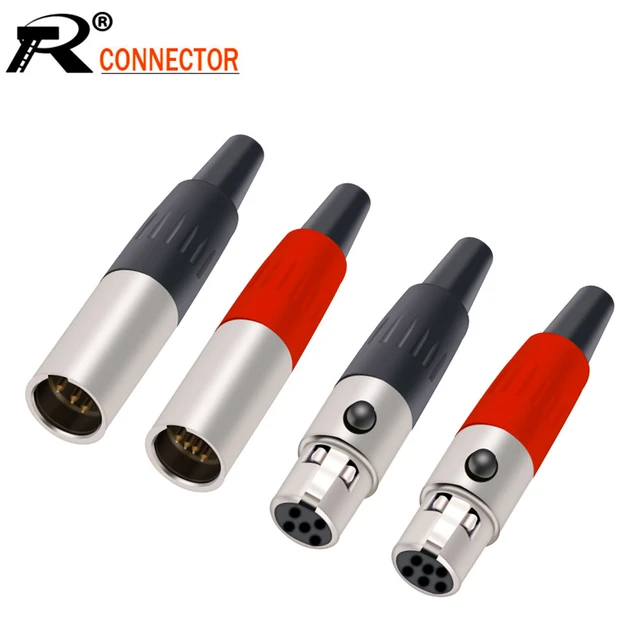 Dual Function 3pin Xlr Audio Jack 6.35mm Connector - 10pcs/lot