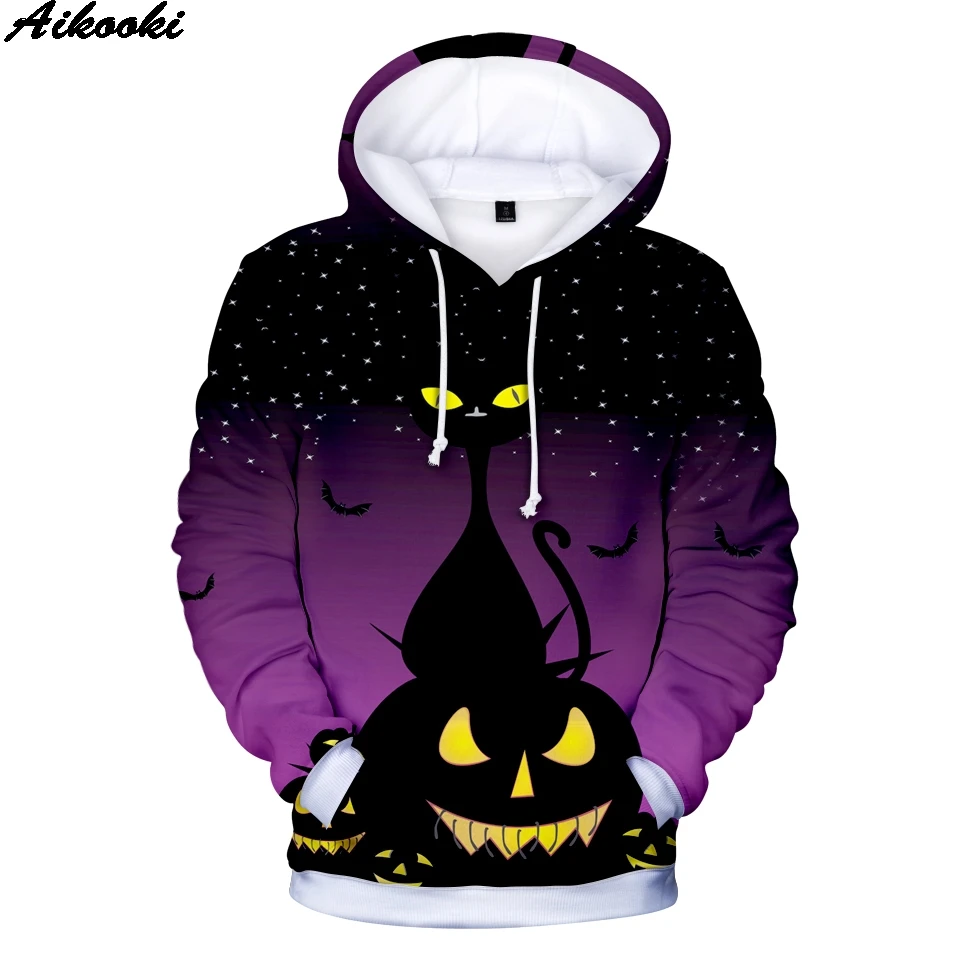 

Boys/girls Fashion Sweatshirts Long Sleeve Hoodie Men/women Halloween 3D Hoodies Tops 2020 New 3D Halloween Winter Sweatshirts