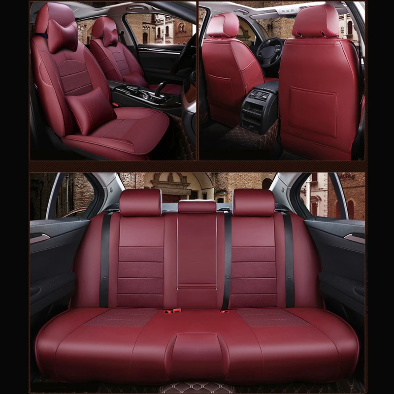 Чехлы AutoDecorun из воловьей кожи для автомобильных сидений аксессуары Infiniti jx35 чехол