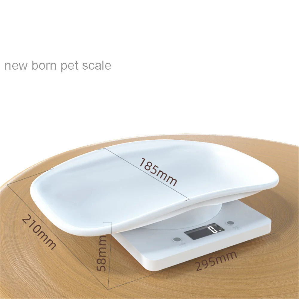  Pet Weight Scale 10kg/1g Digital Small Cats Dogs