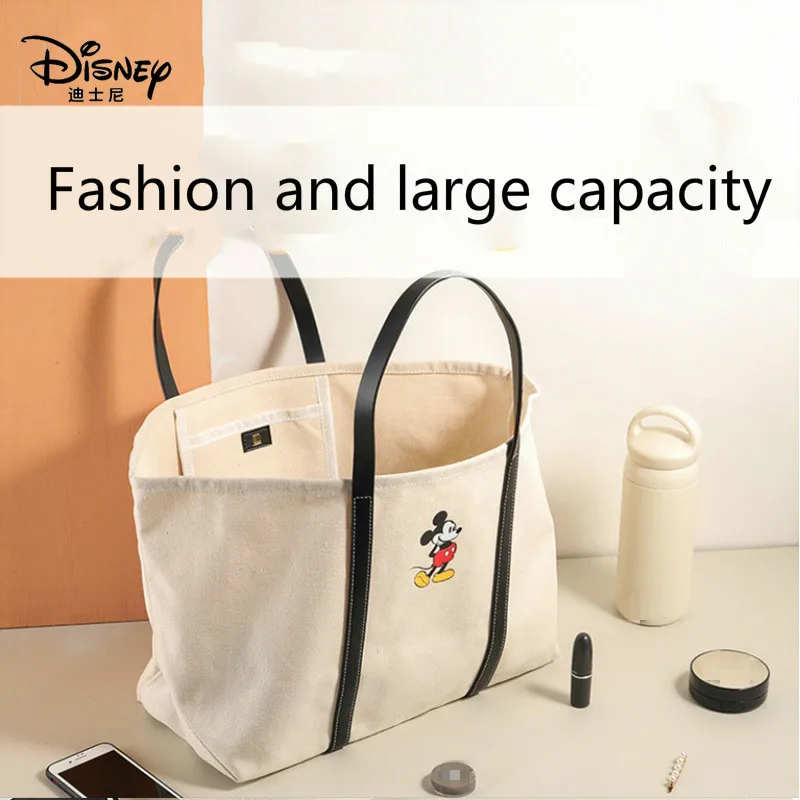 

Disney Mickey Large Capacity Bag Female 2020 New Trendy Net Red Tote Bag Wild Ins Fashion One-shoulder Handbag