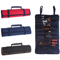 Cincel de lona Oxford multifuncional, herramienta de reparación, bolsa práctica con asas de transporte, 3 colores, novedad de 2021