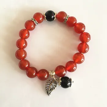 

Natural jade Natural Wrapped Agate Bracelet for men women Red Chalcedony Bracelet Beads Rosary Beads 925 silver bracelet