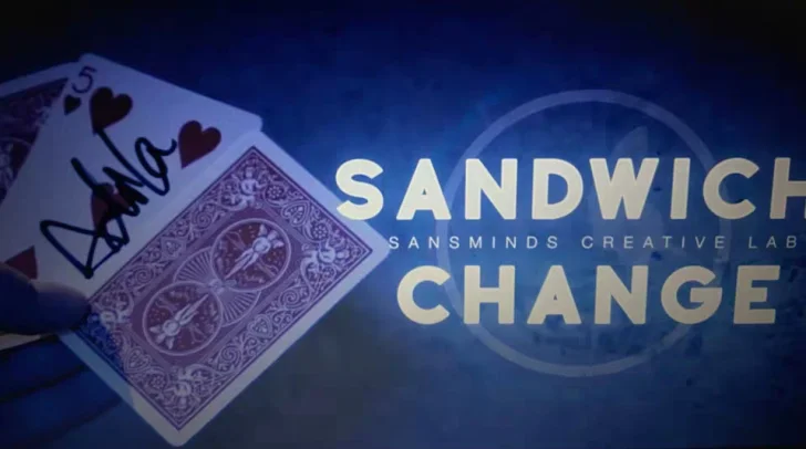 

2020 Sandwich change by sansminds , magic trick Version:Chinese language