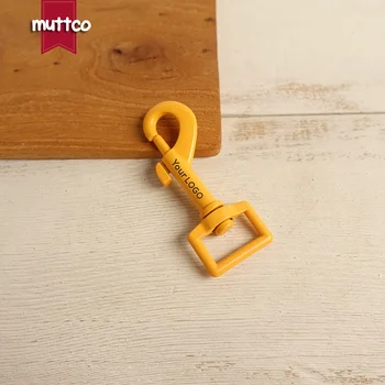 

100pcs/lot We provide laser engraving service customize orange 20mm chain Metal clip Dog Clasp Metal Hook buckle CPK-20O