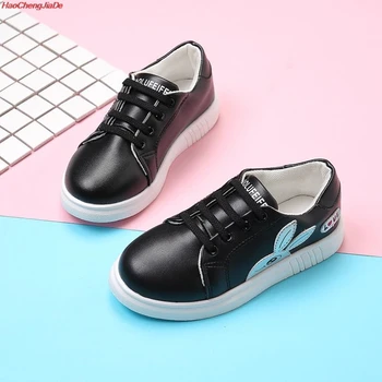 

School Baby Pearl Princess Shoes Girls White Sneakers Boys Sports Shoes Kids Children Causal Trainer Fashion Flat