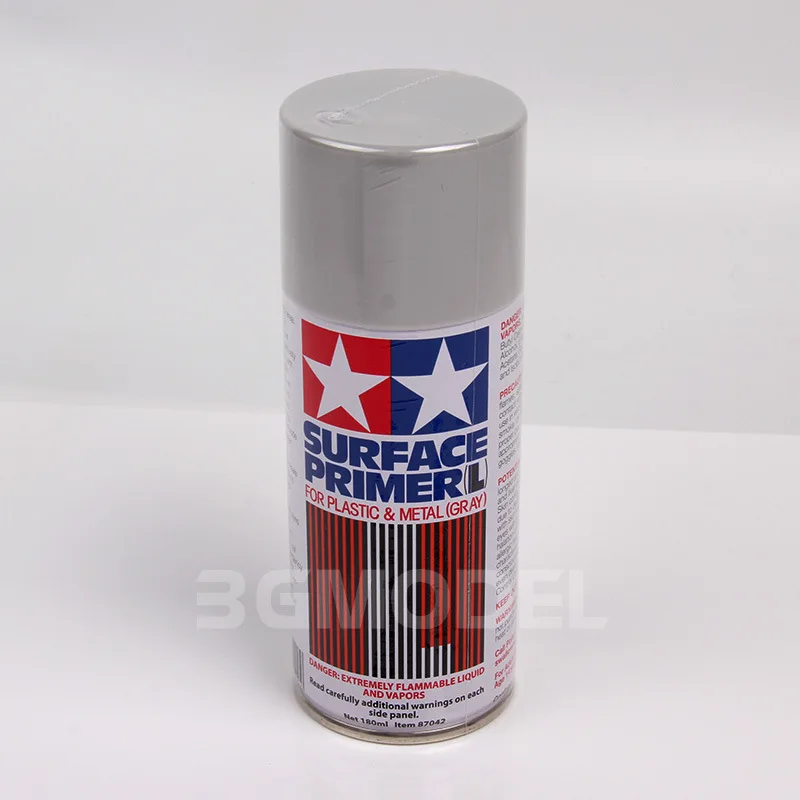 

[3G Model] Primer Accessories 87042 Spray Paint Surfacer Paint 180 Ml (Grey)
