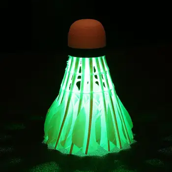 

Badminton Lighting LED 4PCS 4PCS Shuttlecock Sport Ball Glow 4 Colors Night