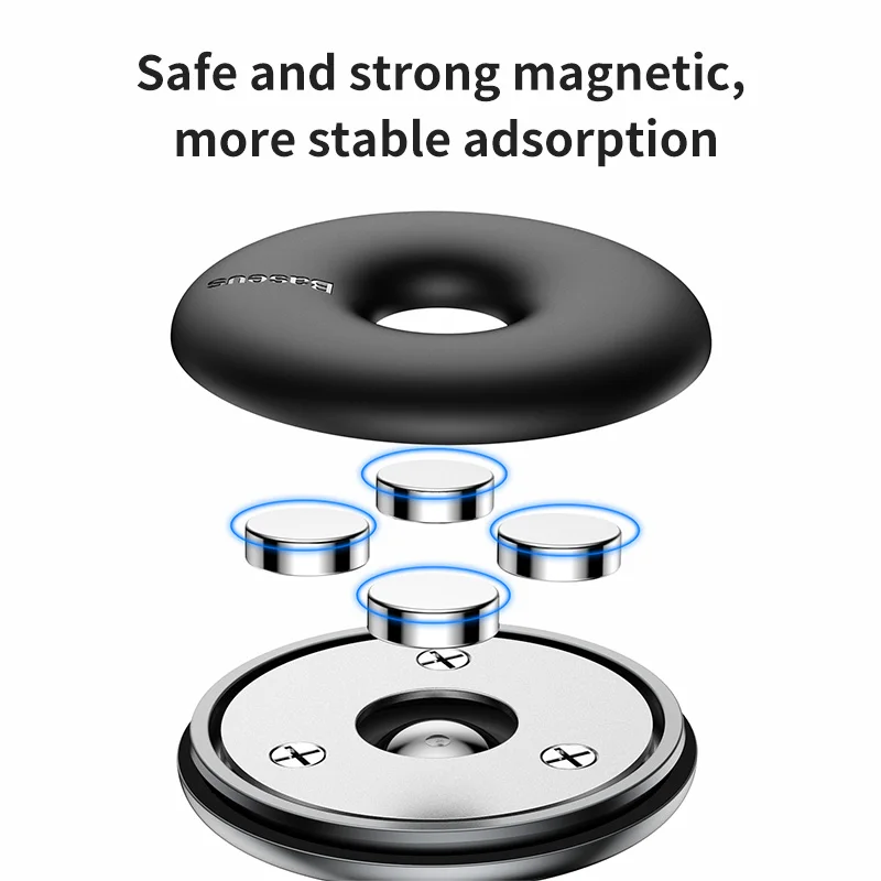 Автомобильный держатель для телефона Baseus крепление на вентиляционное отверстие на 360 градусов Магнитная подставка для мобильного телефона Магнитный держатель для телефона Универсальный кронштейн