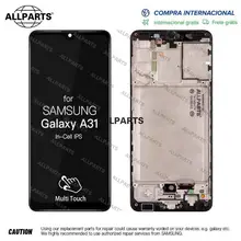 Écran tactile LCD, 6.4 pouces, sans capteur d'empreinte digitale, pour SAMSUNG Galaxy A31 A315F A315F/DS=