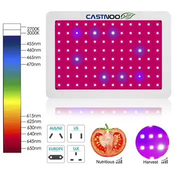 

500W Plant Growth Lamp 96 LED Grow Light Full Spectrum Indoor Hydro Veg Flower Grow Panel Led Grow Light