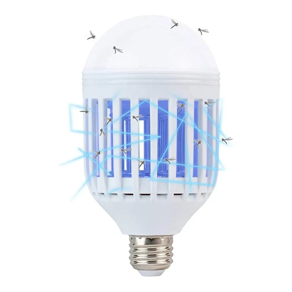 

Mosquito Bulb 2 In 1 Insecticidal Lamp Uv Led Electronic Insect And Fly Killer Insect Exterminator-Mosquito Killer